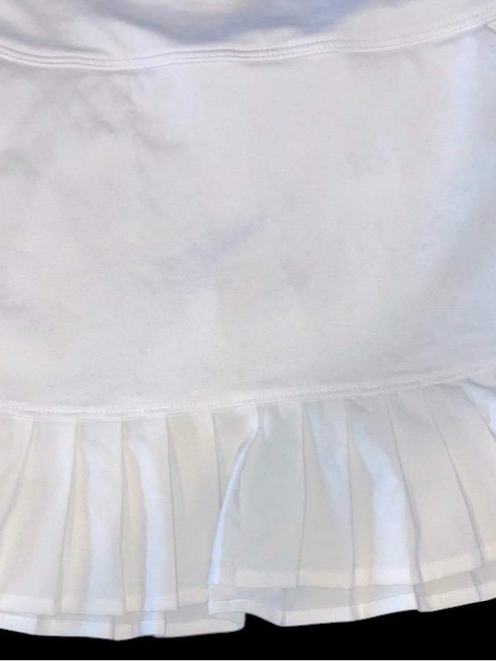 Under Armour White Pleated Tennis Skort - Picture 3 of 5